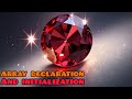 Declaring & Initializing Arrays in Ruby | Various methods | Hindi/Urdu