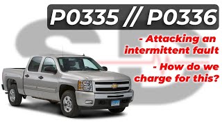 2009 chevy silverado troubleshooting an intermittent crank sensor fault