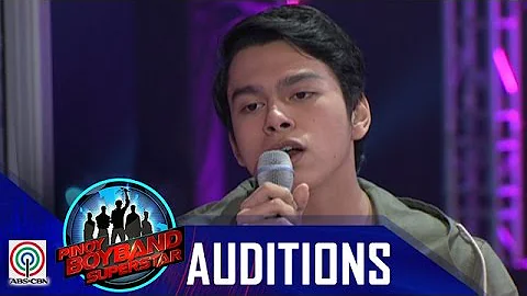 Pinoy Boyband Superstar Judges' Auditions: Angelo Sison - "Make Believe"