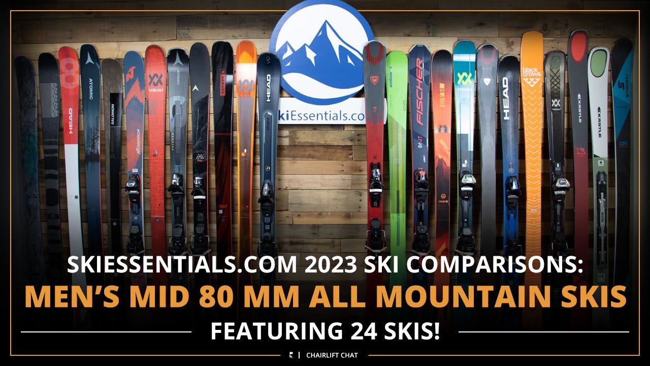 2023 Men's Mid 80 All Mountain Ski Comparison with SkiEssentials.com -  YouTube