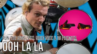 Run the Jewels - ooh la la ft. Greg Nice \& DJ Premier | Office Drummer [First Time Hearing]