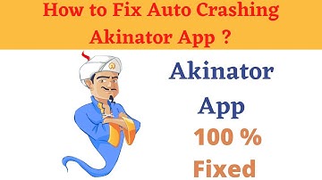 Fix Auto Crashing Akinator App/Keeps Stopping App Error in Android Phone|Apps stopped on Android