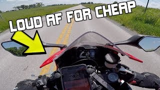 Video Does a SERVO ELIMINATOR Really Make Your Stock Motorcycle Exhaust LOUDER? CBR1000RR (author: Zander13)