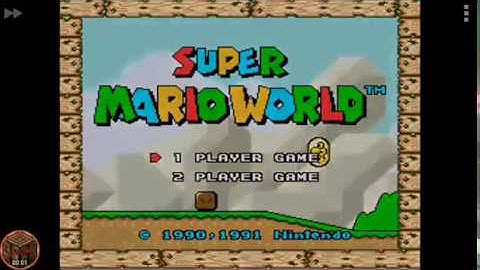 Super Mario World Block Duplication Glitch