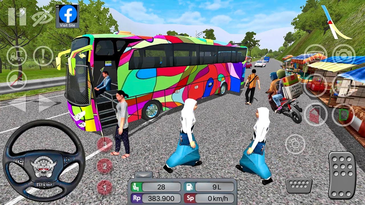 ⁣Bus Simulator Indonesia #19 - Fun Ride! ? - Android gameplay