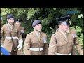 Police line streets for funeral of PC Tom Clough