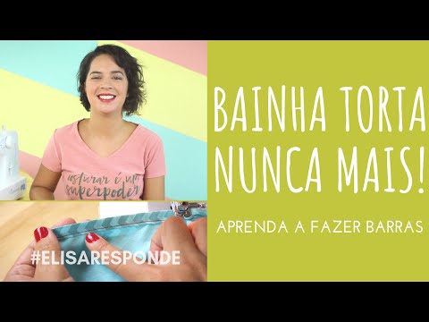 Vídeo: Como Fazer Uma Bainha