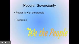 The United States Constitution - Google Slides