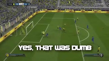 Fifa 15: Totally no scripting/momentum! Equalizer in the 90th minute!