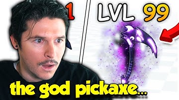 I Bought THE MOST OP PICKAXE In Pickaxe Simulator AND IT
