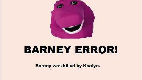 Barney Error 2
