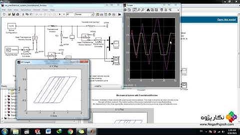 Mechanical System with Translational Friction - MATLAB