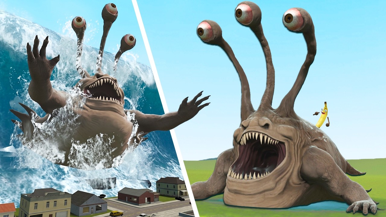 HEAR ME OUT 🦈 New Sea Monsters in Garry's Mod