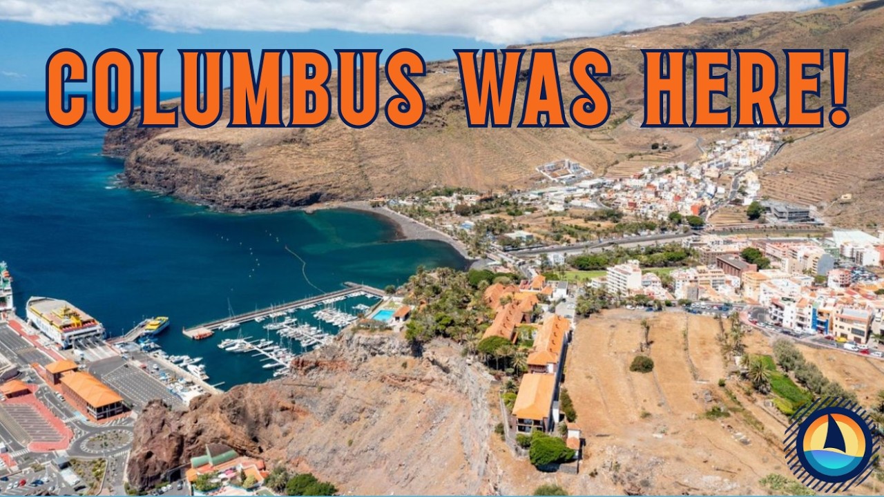 ⁣Ep60 ⛵ Sailing Tenerife to La Gomera 🐋 Pilot Whales Encounter & Columbus History in San Sebastián