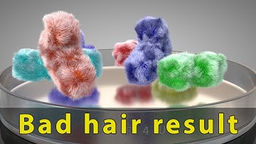 Next bad hair result ( I need a hairdresser )🤣 ❤️ C4D4U