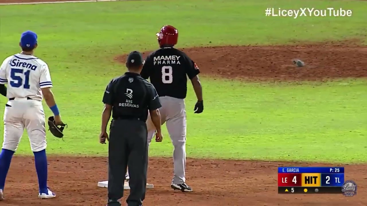 Leones del escogido vs tigres del licey