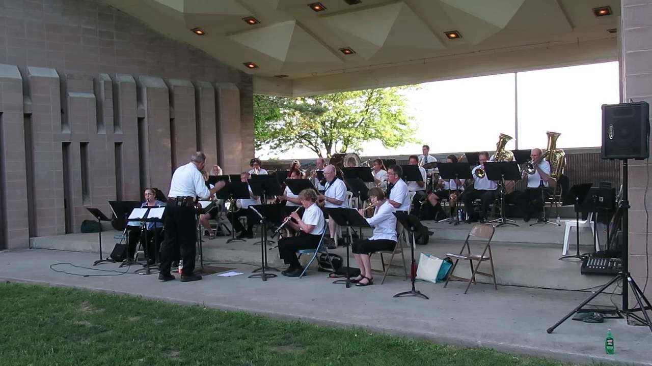 Burlington Concert Band performs "The Gladiators" by John Philip Sousa YouTube