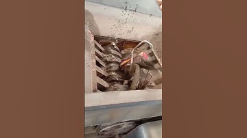 #fcnfm Shredder with Inter meshing Cutting Discs for Efficient Material Processing and Low Jamming i