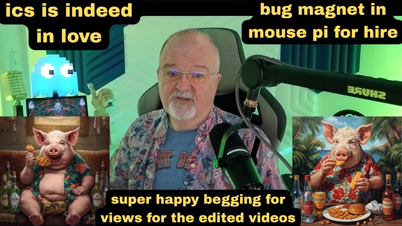 DsP--ics is indeed in love--super happy begging for views--bug magnet in mouse pi for hire