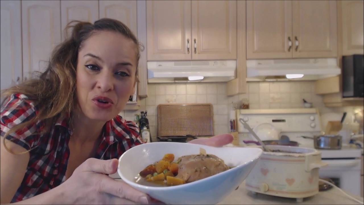 Healthy Crockpot Chicken Stew - YouTube