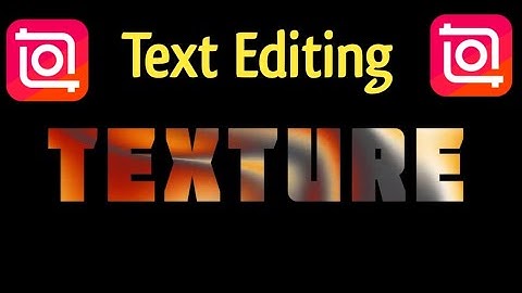 How To Create Motion Texture Text Effect Intro ( Inshot Tutorial) Text Editing In Inshot 