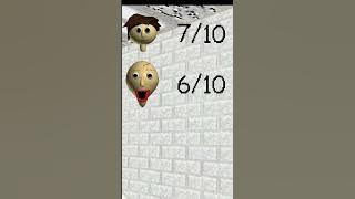 Baldi and you are competing! Baldi & Student Race - Baldi's basics mod #shorts #gameplay #baldi