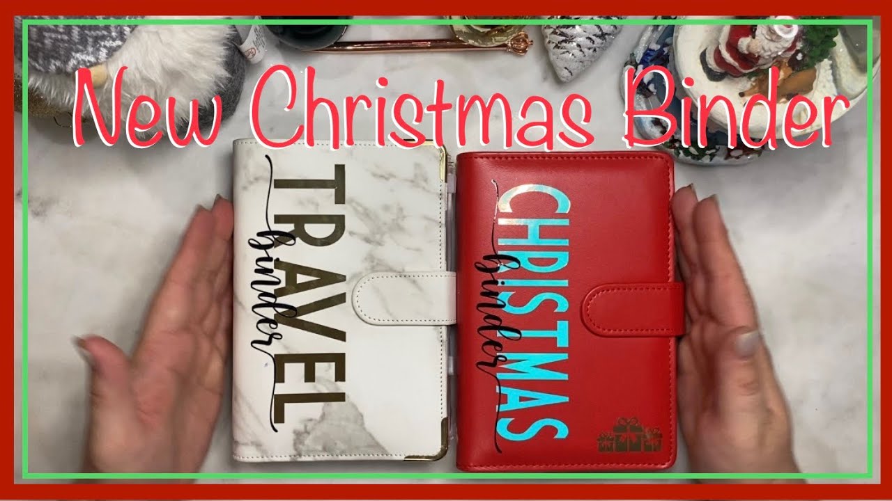 New Christmas Binder!!! | Cash Envelope and Sinking Fund Stuffing | August 2023 | Travel Binder