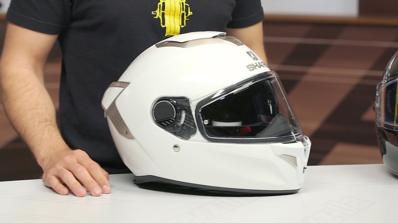 CASCO SHARK SPARTAN GT CARBON URIKAN ATHRACITE WHITE, Cascos y  equipamiento para ti y tu moto