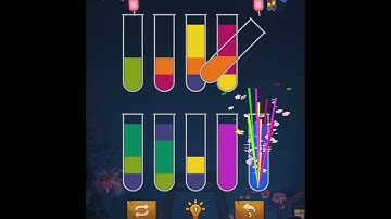 Sort water color puzzle level 1376 , Water sort puzzle level 1376 , #shorts