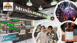 Monin Studio Tour, Delhi Ii Paragon Cordial Launching India Homemade Vs Commercial Syrup M.m.