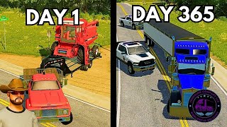 I Spent 1 Year Starting A $1,000,000 Trucking Company With $0!