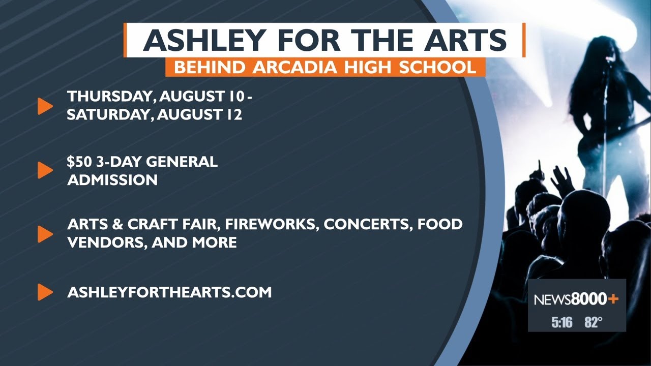 When Is Ashley For The Arts 2023 Ashley for the Arts Music Festival is Underway - YouTube