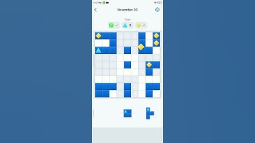 Blockudoku. Daily Challenge. November 30, 2025. Walkthrough.