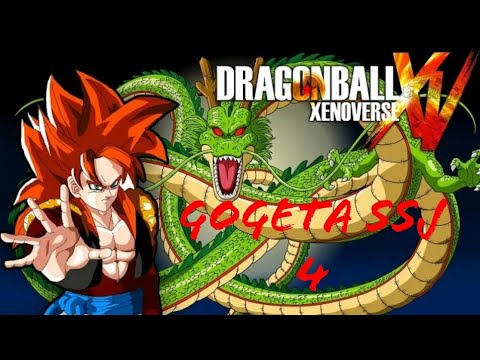 استدعاء تنين الكرات و الحصول على غوجيتا السوبر سايان 4 في لعبة  