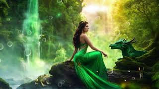 🌿 Dragon's Delight: Lofi Serenity with Goddess and Baby Dragon 🌺