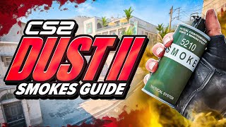 CS2 DUST 2 SMOKES GUIDE | TSM