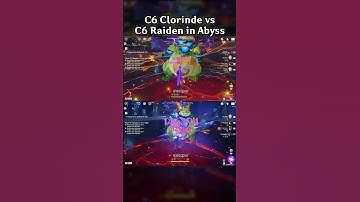 C6 CLORINDE VS C6 RAIDEN IN ABYSS