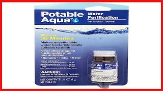 Potable Aqua Water Purification Tablets: Reliable Protection for Safe Drinking Water Anywhere