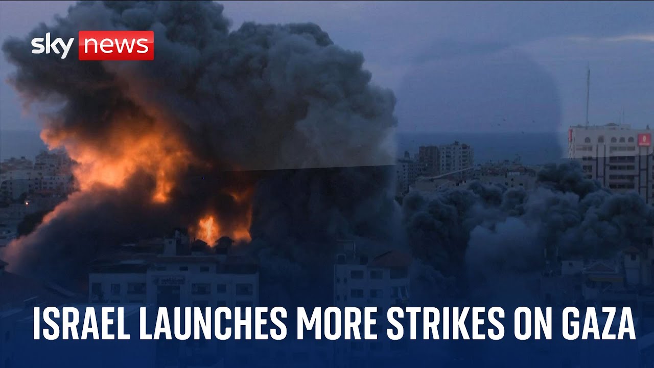 Film backdrop image for Israel launches more retaliatory strikes on Gaza (2023)