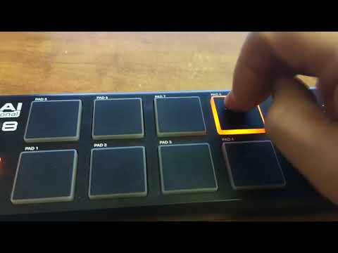 akai lpd8 drum pad demo spb 2024 test