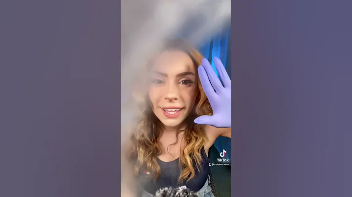 ASMR Something STUCK in your EYES 👀💀 #SHORTS ASMR Medical Exam Eye Examination Tiktok