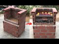 The idea of making an outdoor grill for your family