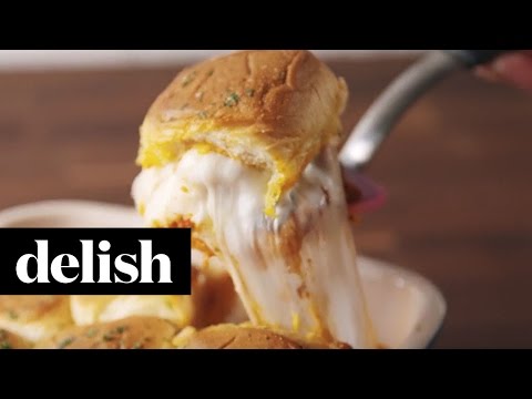 Chicken Parm Sliders | Delish