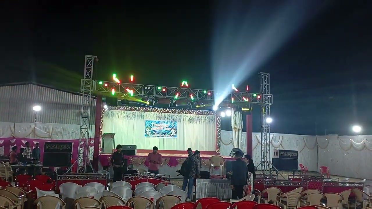 DJ prince Janvi lights vapi Dungra praful patel 