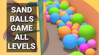 Sand Balls Game All LEVELS Ep 1 - 24 Gameplay screenshot 5