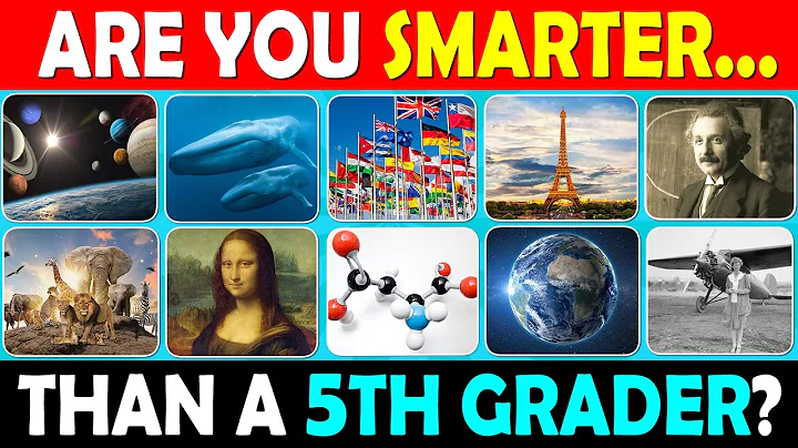 Are You Smarter Than a 5th Grader? | General Knowledge Quiz