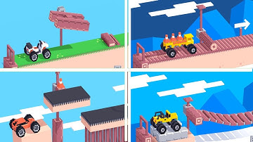 Drive Mad All Levels Gameplay - Walkthrough Fancade Game (AP.NO 60)