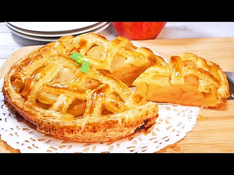 冷凍パイ生地で作る簡単アップルパイの作り方 初心者の方へ Easy Apple Pie Using Puff Pastry Youtube