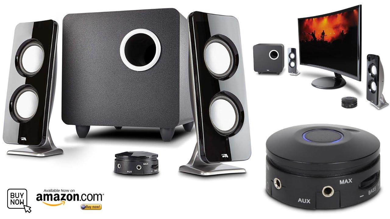 Cyber Acoustics 62W 2 1 Stereo Speaker with Subwoofer, Great for ...