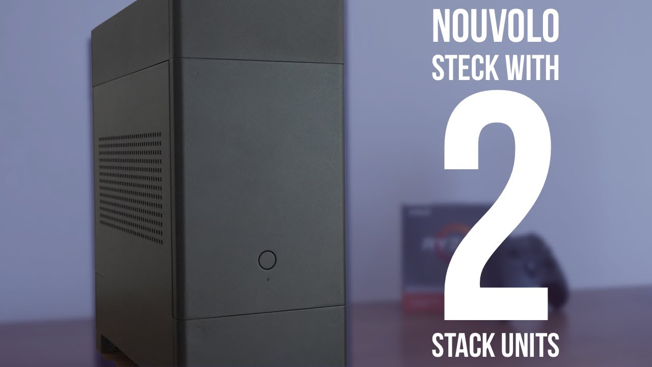 Nouvolo Steck Mini-itxケース ベースユニット　ホワイト